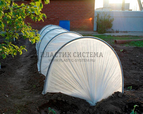 Парник Подснежник из агроволокна - купить теплицу Подснежник в СПб - Город Теплиц